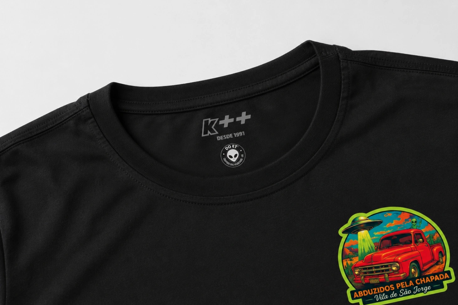Camiseta Abduzidos Pela Chapada - Vila de São Jorge - Imagem 4