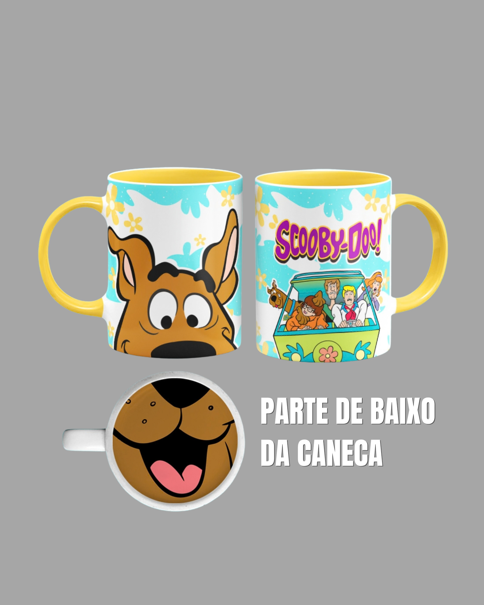 Caneca Scooby-Doo
