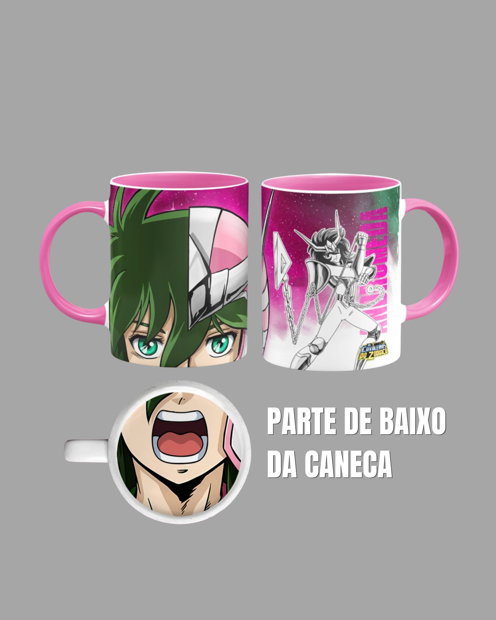 Caneca Cavaleiros do Zodíaco