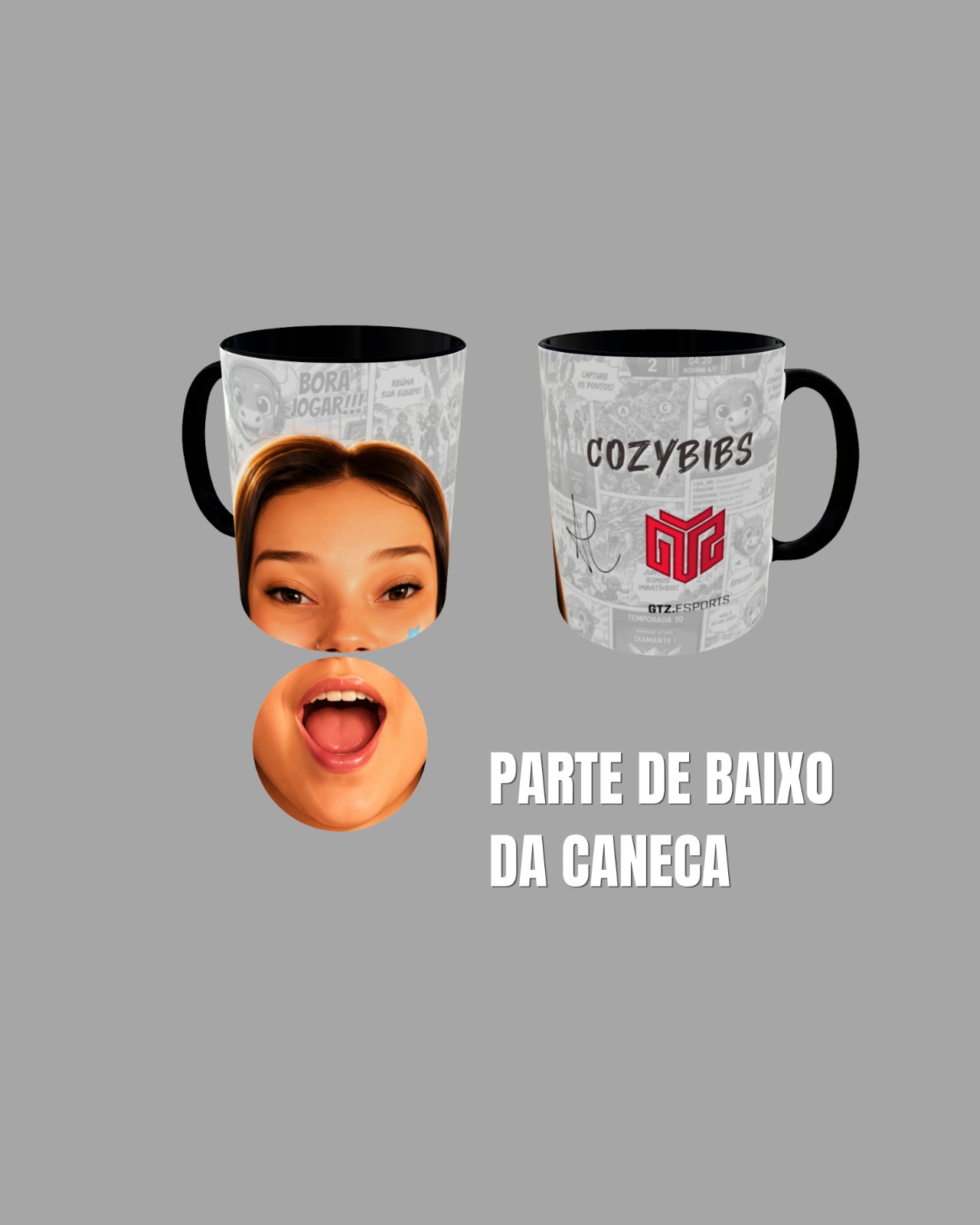 Caneca GTZ - CozyBibs