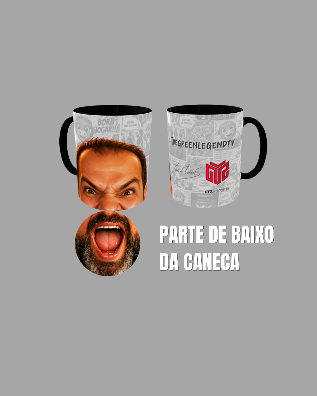 Caneca GTZ - TheGreenLegend