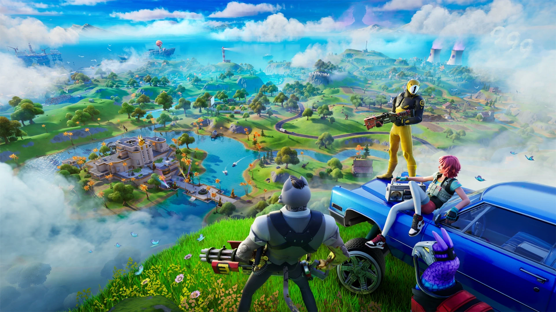 Line-up da GTZ Esports de Fortnite