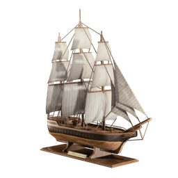 Modelo de navio "Leviathan's Crown"